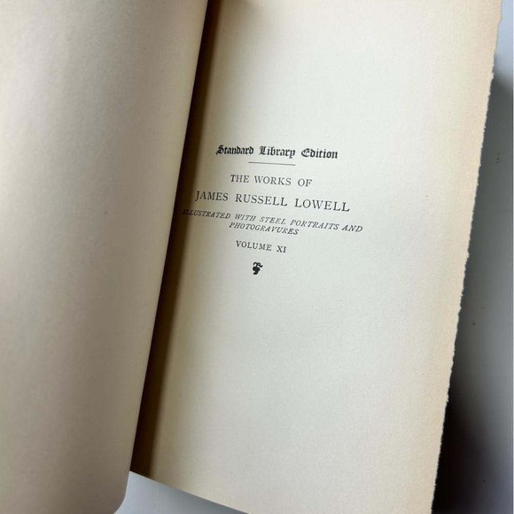 James Russell Lowell antique Latest‎ Literary essays and addresses vol XI - Picture 5 of 6